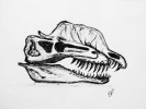 Dilophosaurus - inktober