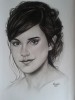 Emma Watson portré.