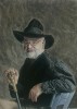 Terry Pratchett portré