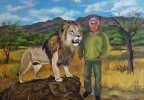 Laci bácsi és az oroszlán