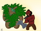 Treant Protector & Axe